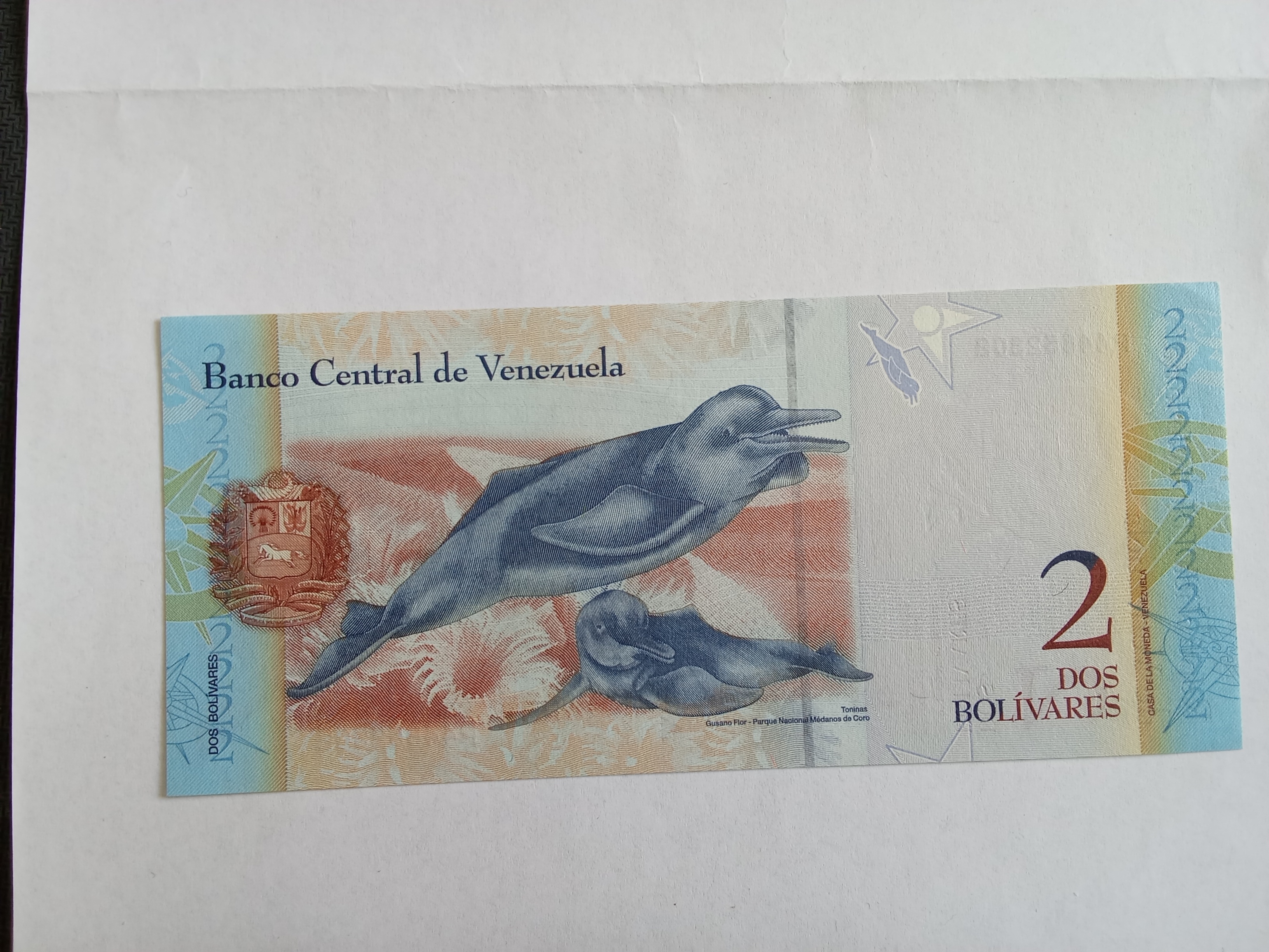 Venezuela 2 Bolivar 2012