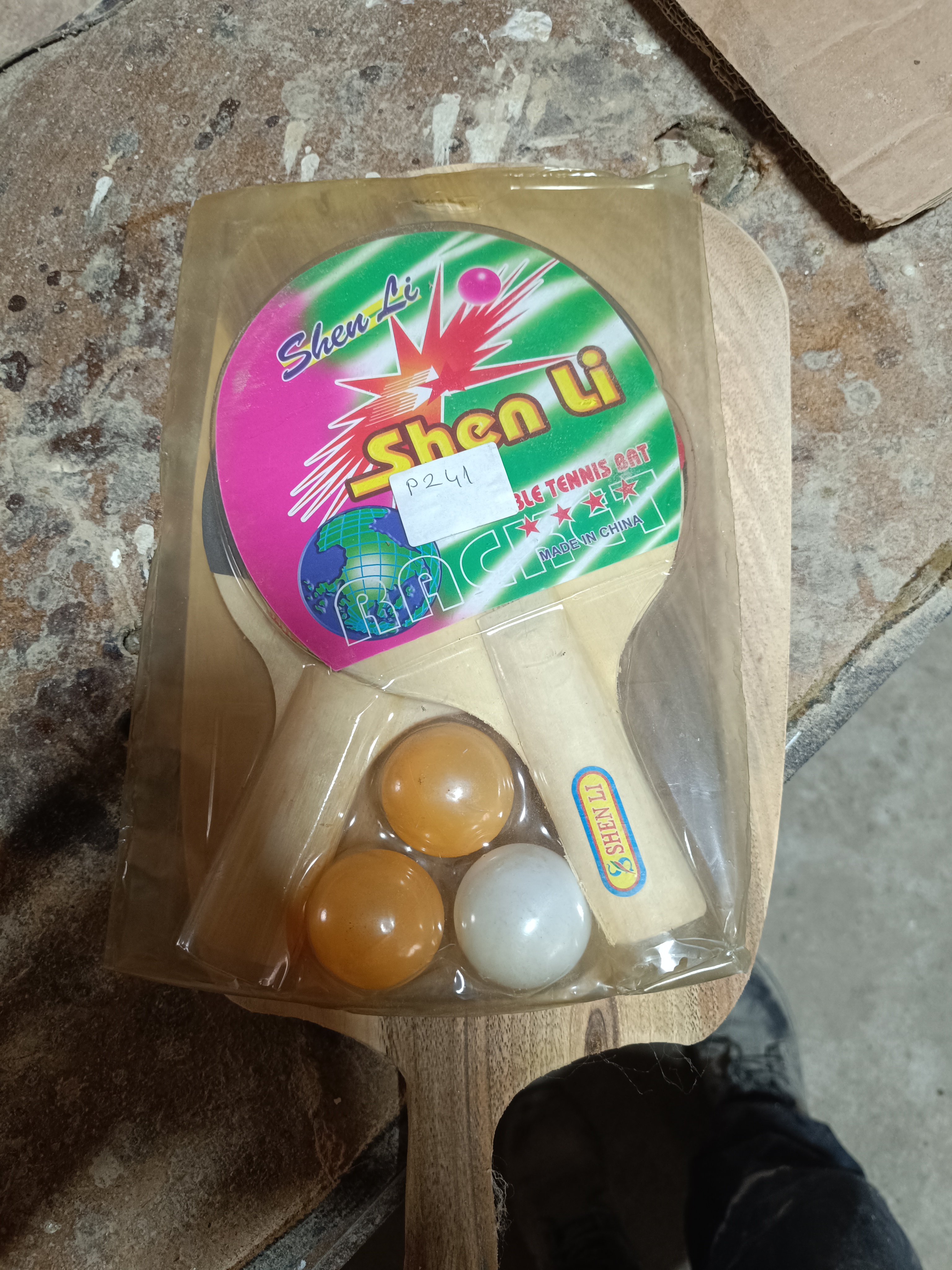 Masa Tenisi Seti - 2 Masa Tenisi Raketi + 3 Pinpon Topu