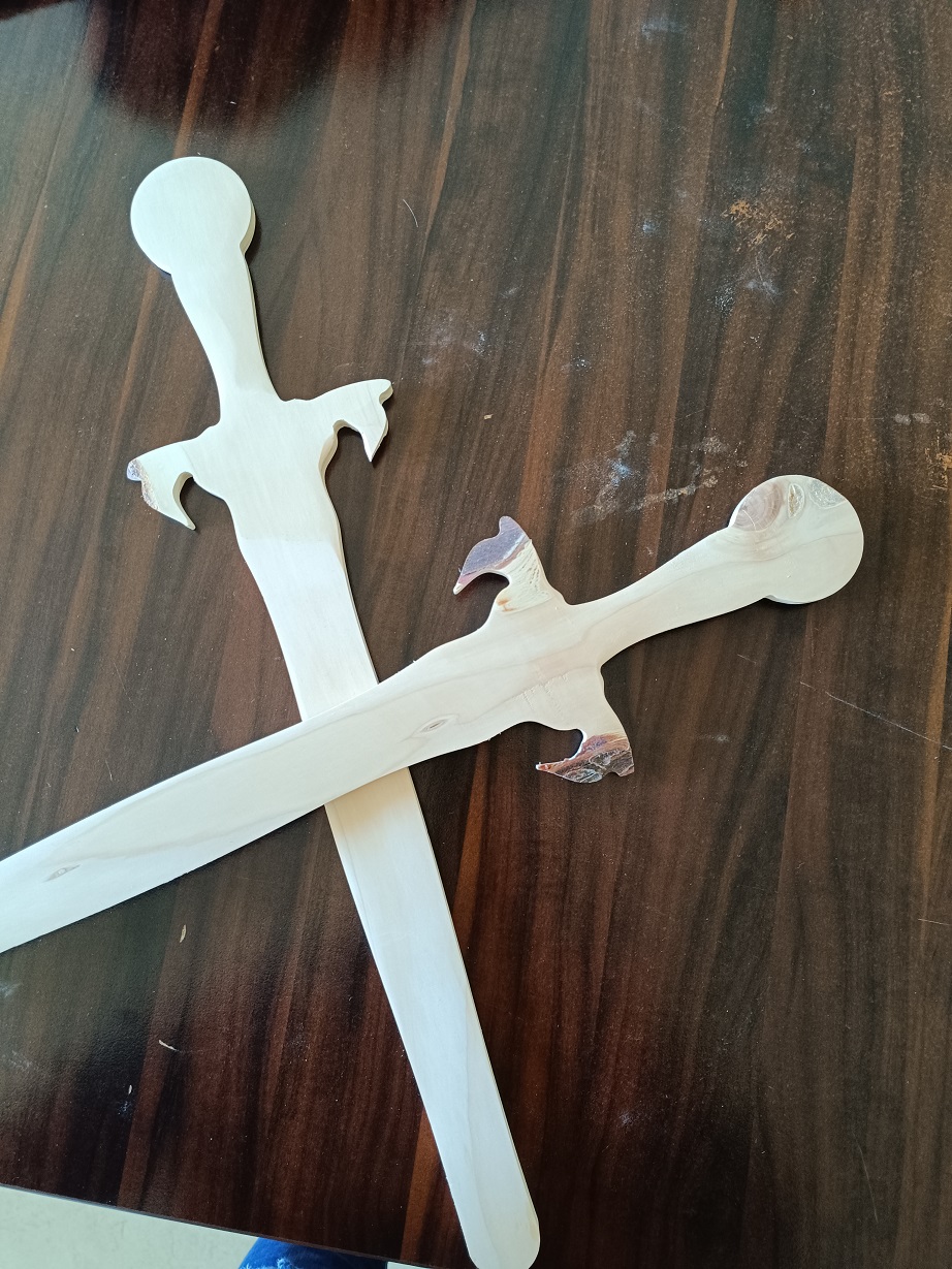 El Yapımı Ahşap Kılıç – 50 cm