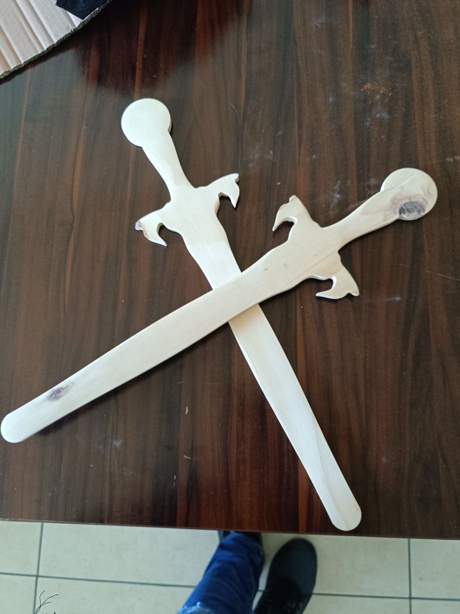 El Yapımı Ahşap Kılıç – 50 cm