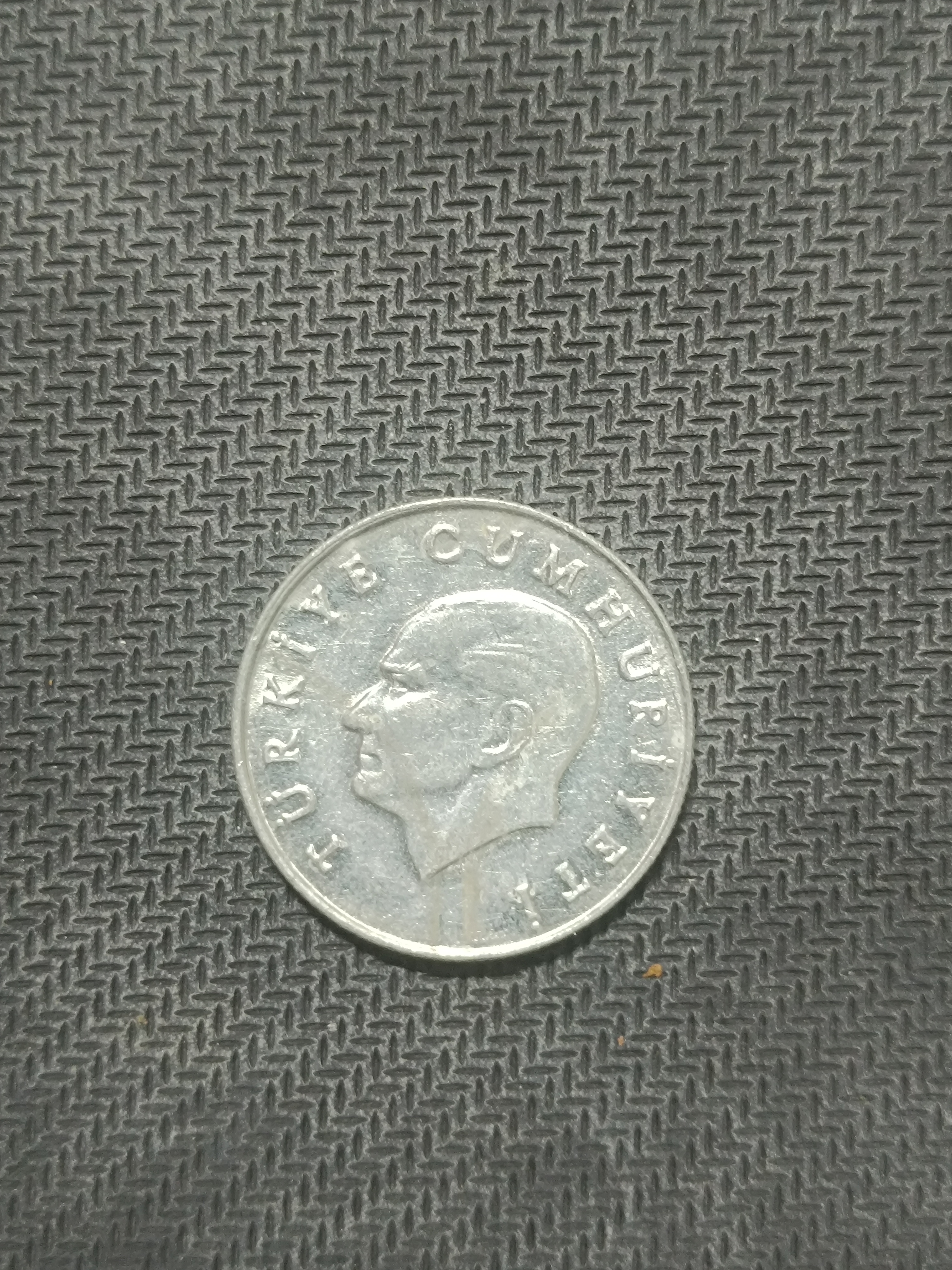 1985 10 lira metal madeni para