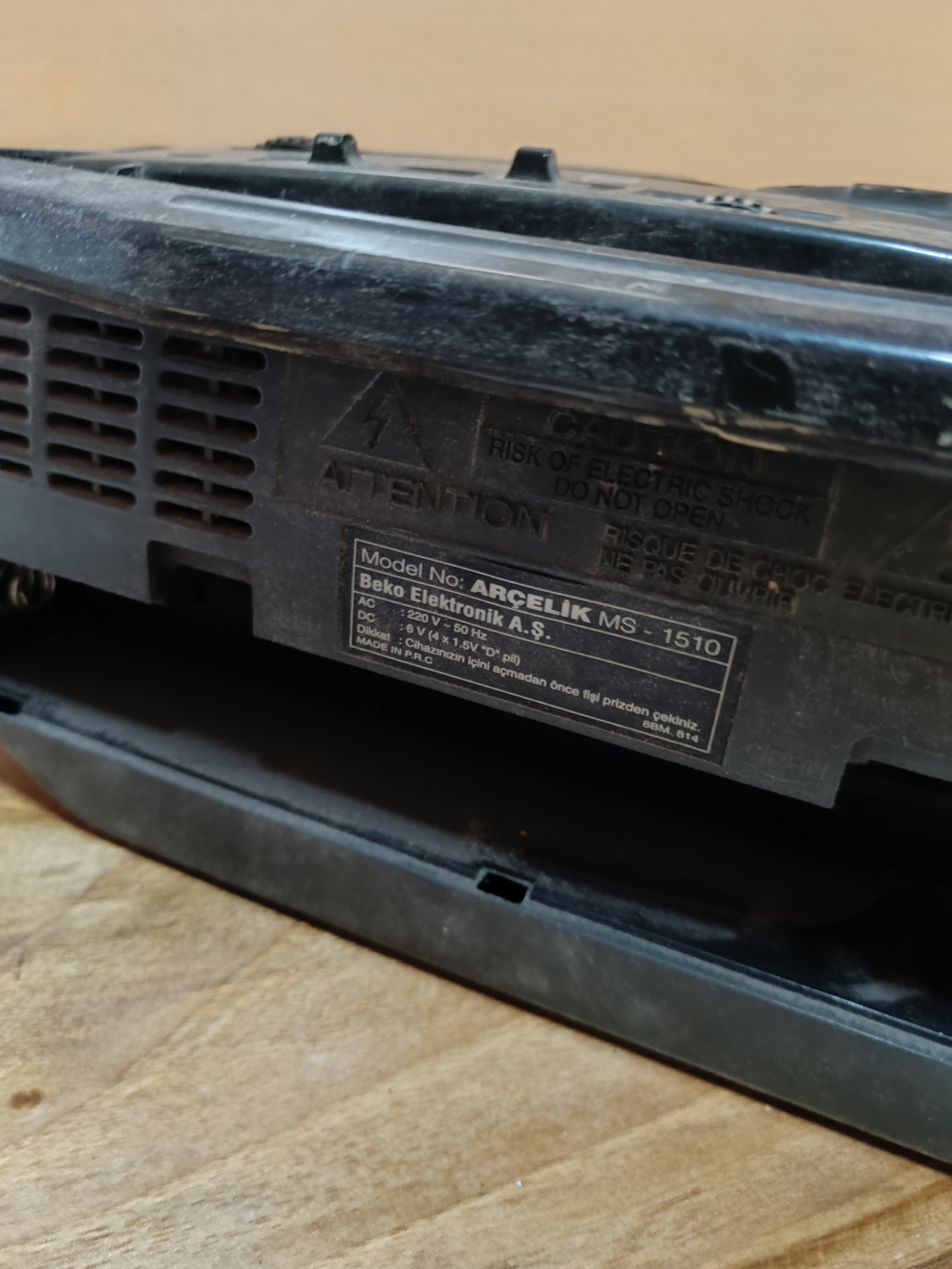 Arçelik MG1510 Kaset Çalar Radyo