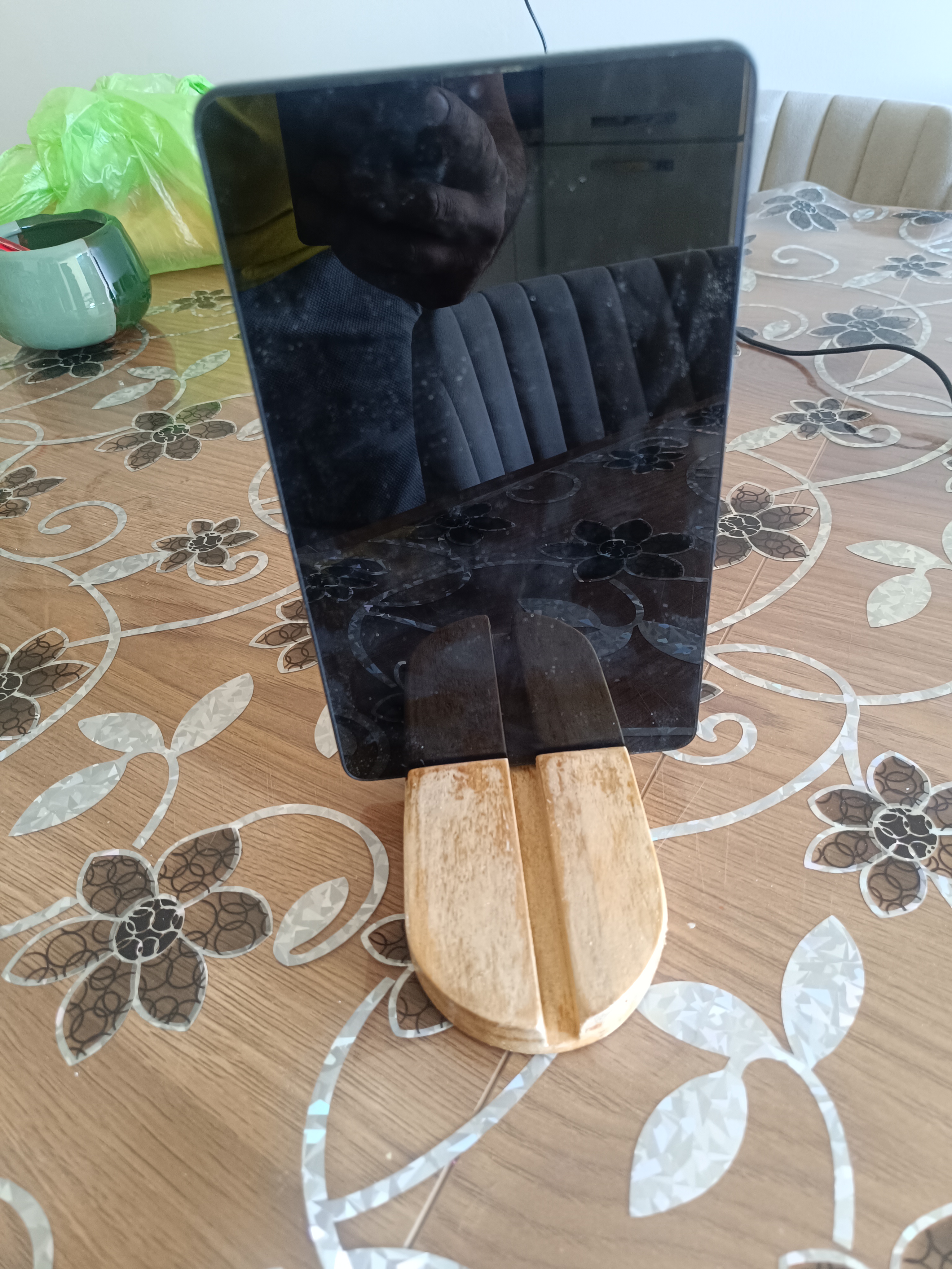 Ahşap Tablet & Telefon Tutu
