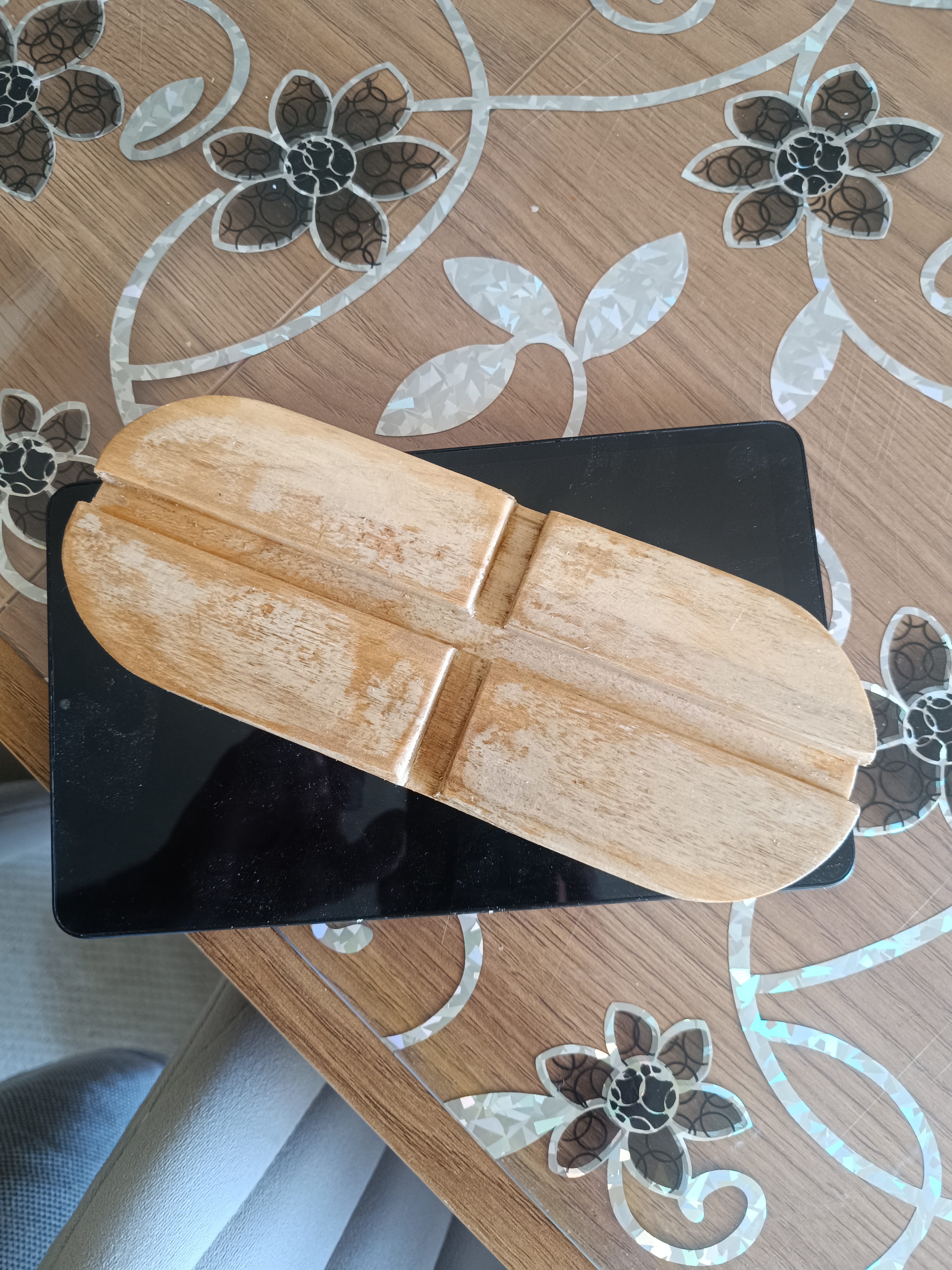 Ahşap Tablet & Telefon Tutu