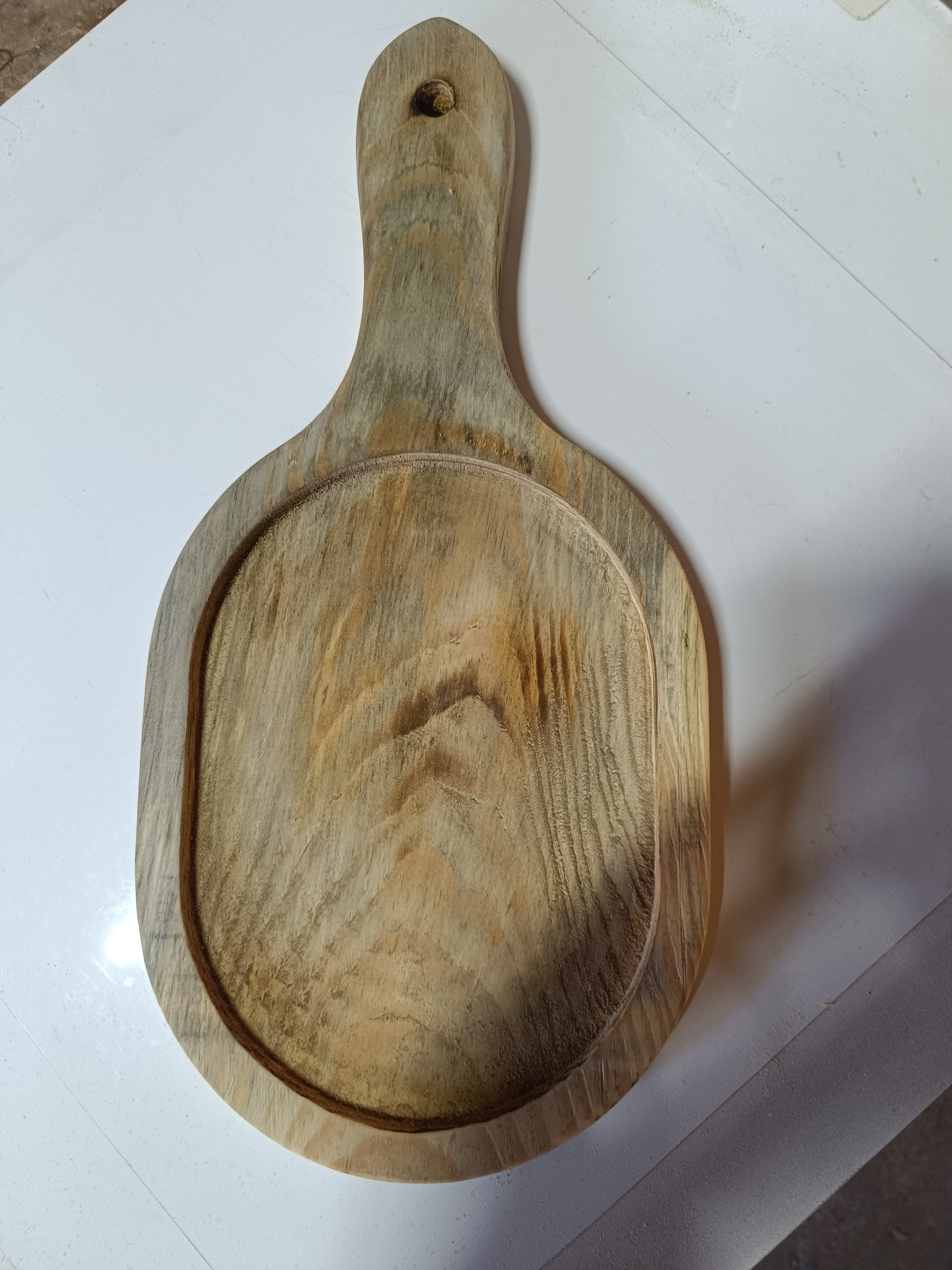 Tek Saplı Ahşap Güveç Altlığı