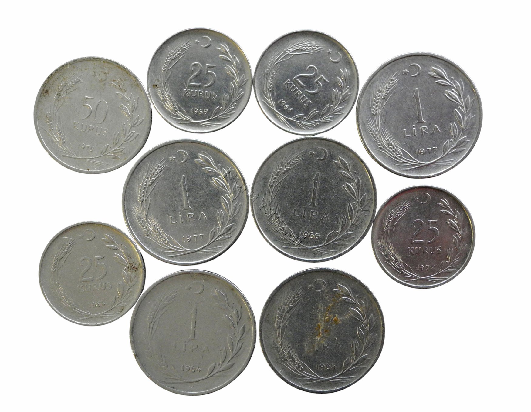 1960'lı Yıllar Madeni Para Koleksiyonu