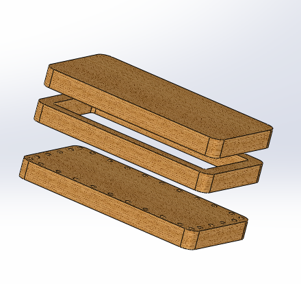 205mm Rattan/Hasır Örgü Kutu Tabanı - Kare Ahşap Kutu Altlığı (Rattam Örgücüleri İçin)