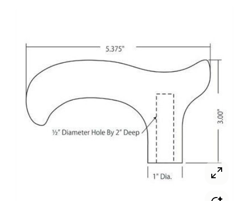 Ahşap Baston Kafası (Tutma Sapı)